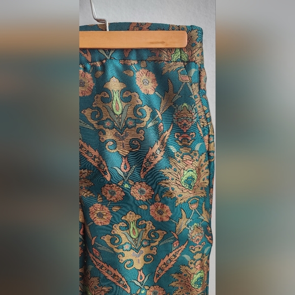 BNWT Anthropologie Maeve Jacquard Pants, Size XS - Picture 7 of 9